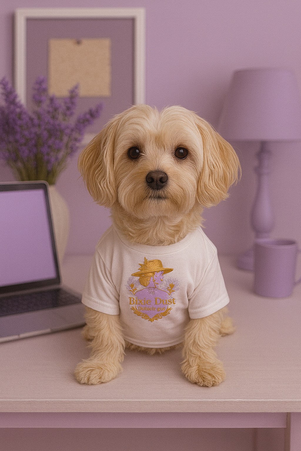 Lincoln the Floof at work